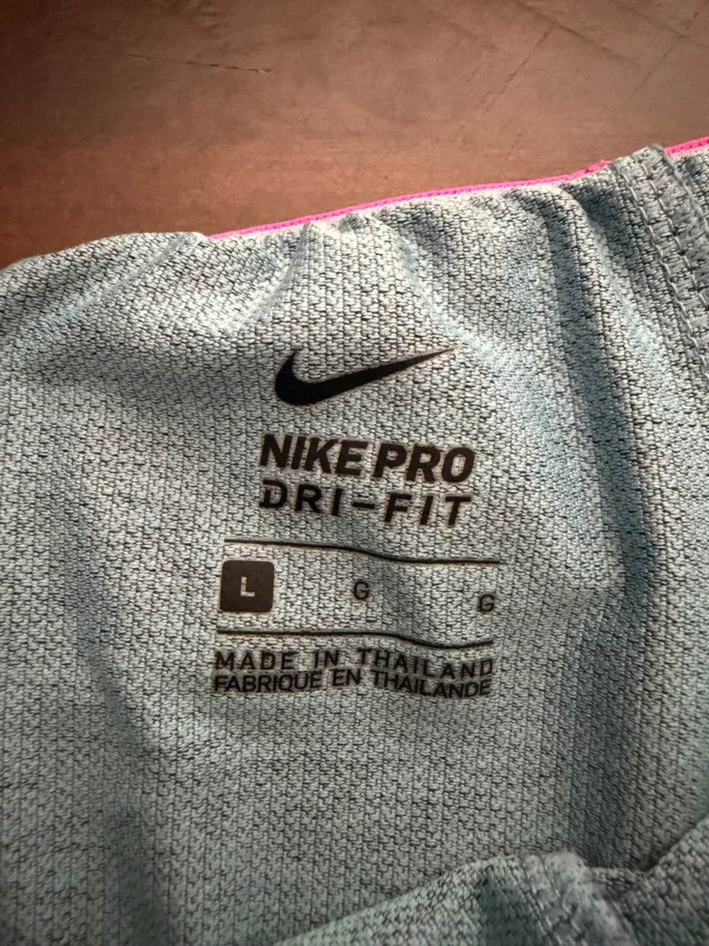 Nike pro and dry fit/ woman’s size large